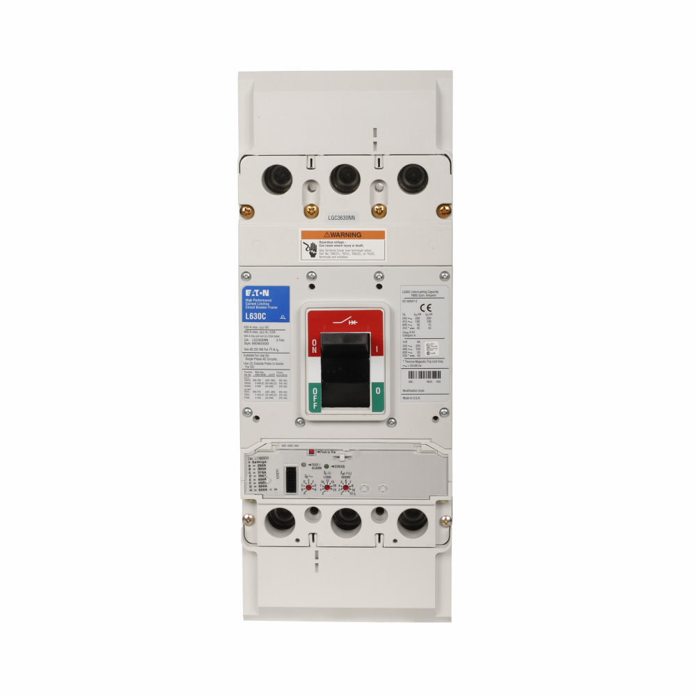LGC360033W - Cutler Hammer Bolt-On 600 Amp 3 Pole Circuit Breaker - Essential Electric Supply