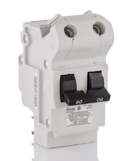 Federal Pacific NA2P90 Circuit Breaker | 240V 90A 2 Pole 10kA@240V Plug-In Stab-Lok