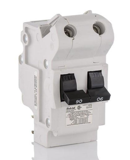Federal Pacific NA2P90 Circuit Breaker | 240V 90A 2 Pole 10kA@240V Plug-In Stab-Lok
