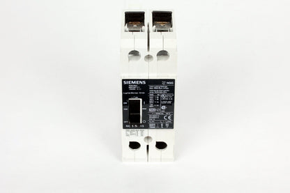 Siemens NGG2B015L Molded Case Circuit Breaker | 600V 15A 2P 25kA@480V Feed-Thru VL Series