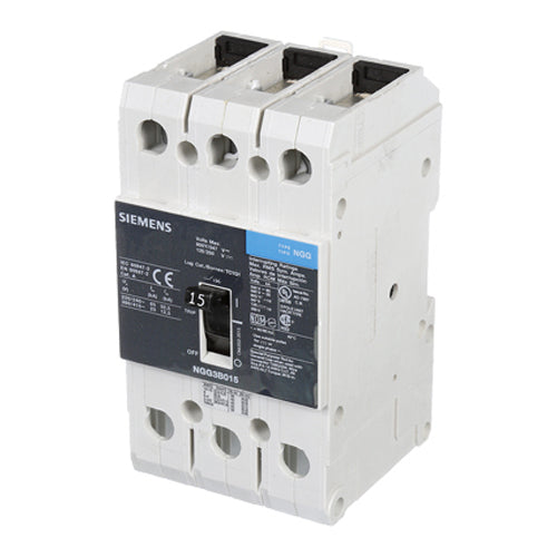 NGG3B015L - SIemens Feed-Thru 15 Amp 3 Pole Circuit Breaker - Essential Electric Supply