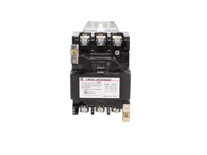 General Electric CR360L40302AAAZ Contactor | 3P 3Ph 600V 60A 120V Coil CR360L