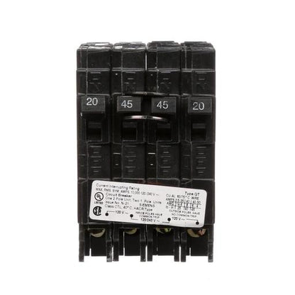 Siemens Q22045CT Circuit Breaker | 240V 45A 2P 10kA@240V Q Series