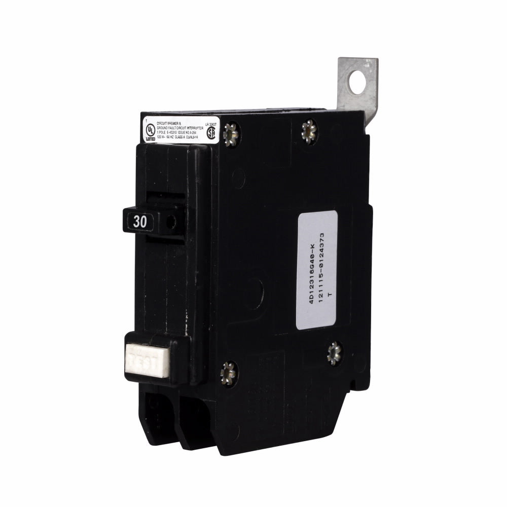 Cutler Hammer QBHGF1030 Molded Case Circuit Breaker | 240V 30A 1P 22kA@120V Bolt-On QUICKLAG