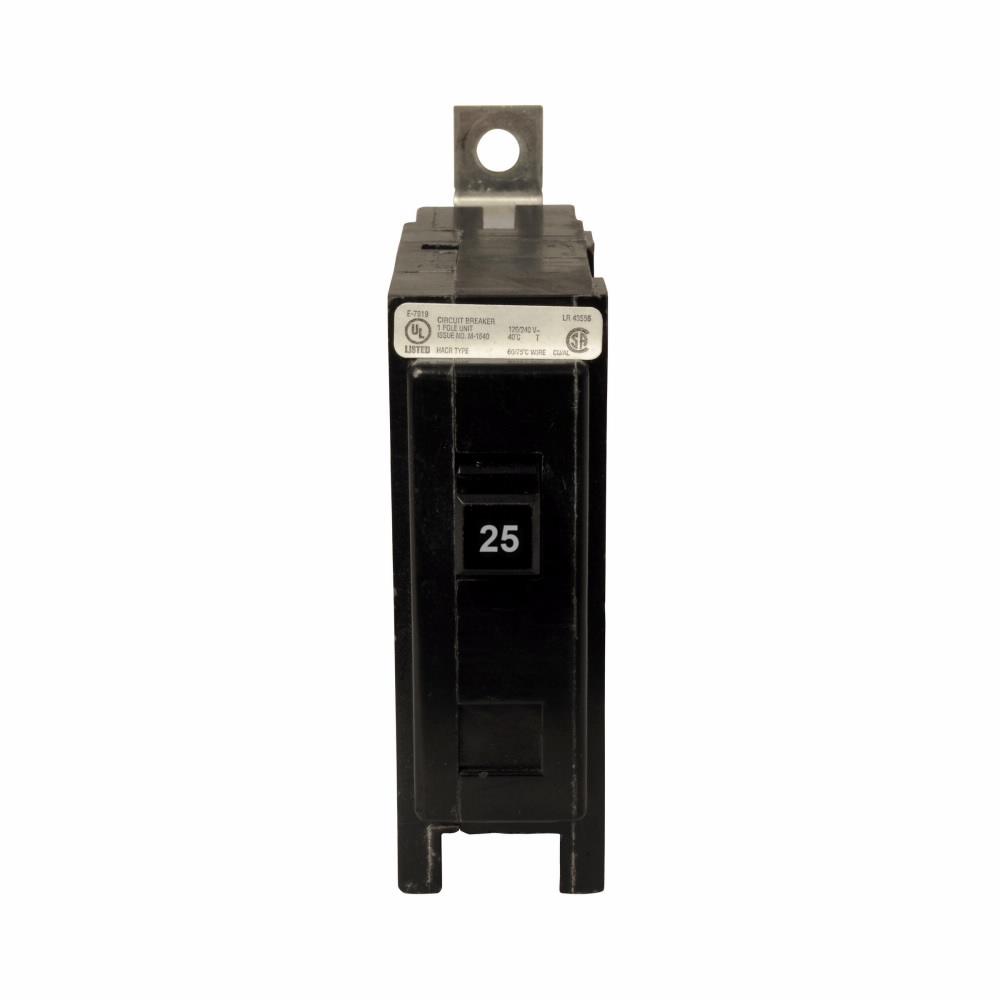 Eaton QBHW1025 Circuit Breaker | 240V 25A 1P 22kA@240V Bolt-On QUICKLAG