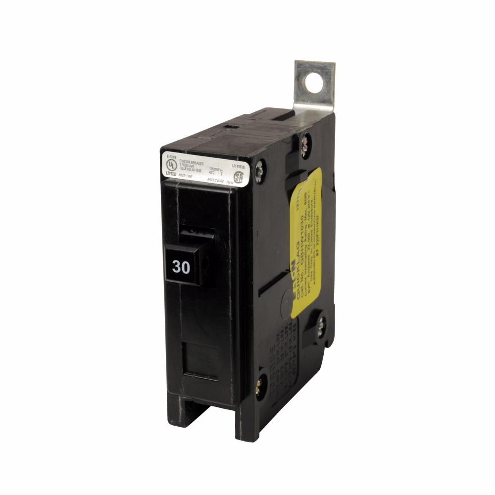 Eaton QBHW1030 Circuit Breaker | 240V 30A 1P 22kA@240V Bolt-On QUICKLAG