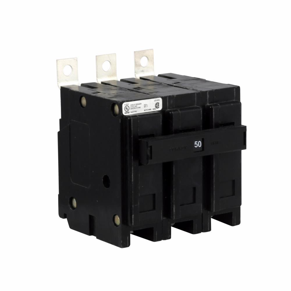 Cutler Hammer QBHW3050H Molded Case Circuit Breaker | 240V 50A 3P 22kA@240V Bolt-On QUICKLAG