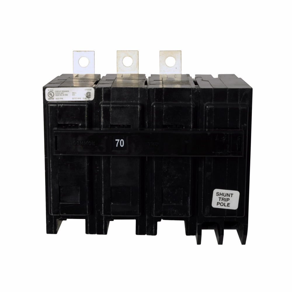 QBHW3070HS - Cutler Hammer Bolt-On 70 Amp 3 Pole Circuit Breaker - Essential Electric Supply