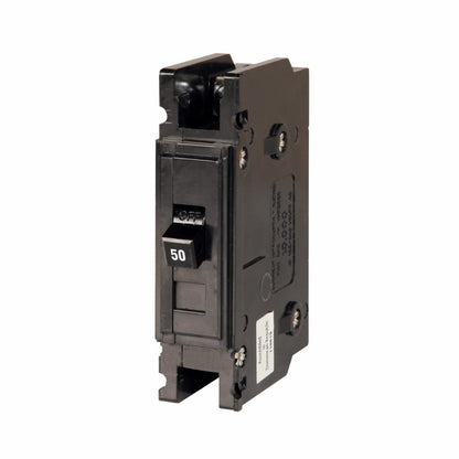 Cutler Hammer QC1050 Circuit Breaker | 1P 240V 50A 10kA@120V Feed-Thru QUICKLAG