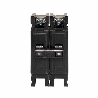 Cutler Hammer QC2030 Circuit Breaker | 240V 30A 2P 10kA@240V Feed-Thru QUICKLAG