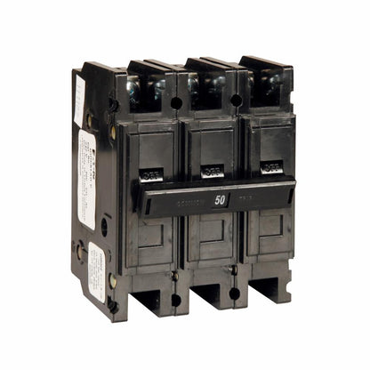 Cutler Hammer QC3050H Circuit Breaker | 240V 50A 3P 10kA@240V Feed-Thru QUICKLAG