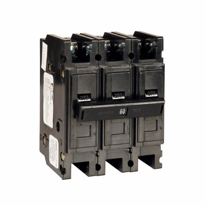Cutler Hammer QC3060H Circuit Breaker | 240V 60A 3P 10kA@240V Feed-Thru QUICKLAG
