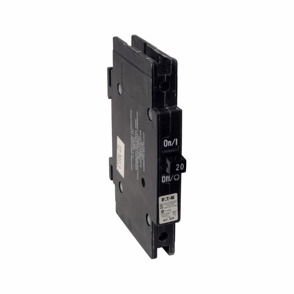 Cutler Hammer QCF1020 Circuit Breaker | 240V 20A 1P 10kA@120V Feed-Thru QUICKLAG