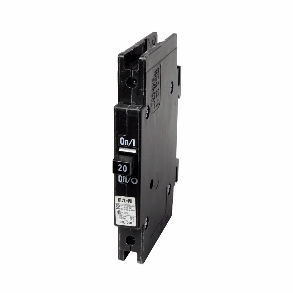 Cutler Hammer QCF1020 Circuit Breaker | 240V 20A 1P 10kA@120V Feed-Thru QUICKLAG