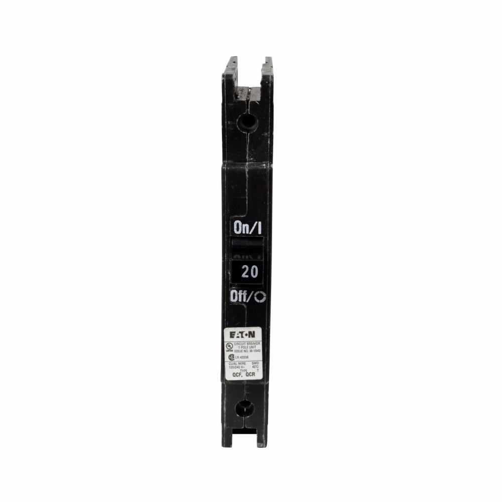 QCF1020 - Cutler Hammer Feed-Thru 20 Amp 1 Pole Circuit Breaker - Essential Electric Supply