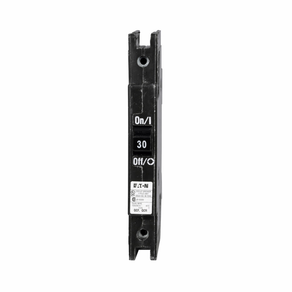 QCF1030T - Cutler Hammer Feed-Thru 30 Amp 1 Pole Circuit Breaker - Essential Electric Supply