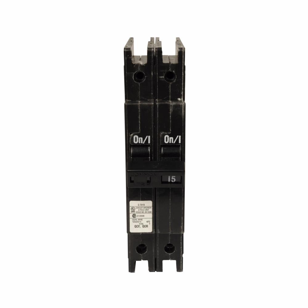 Cutler Hammer QCF2015 Circuit Breaker | QUICKLAG QCF 240V 15A