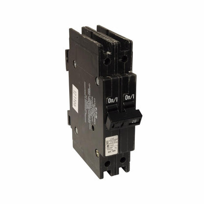 Cutler Hammer QCF2020 Circuit Breaker | 240V 20A 2P 10kA@120V Feed-Thru QUICKLAG