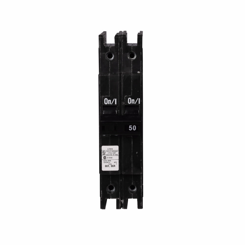 QCF2050 - Cutler Hammer Feed-Thru 50 Amp 2 Pole Circuit Breaker - Essential Electric Supply