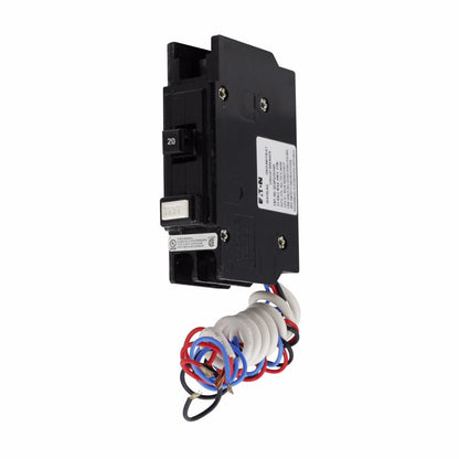 Cutler Hammer QCGF1020 Circuit Breaker | 120V 20A 1P 10kA@120V Feed-Thru QC Series