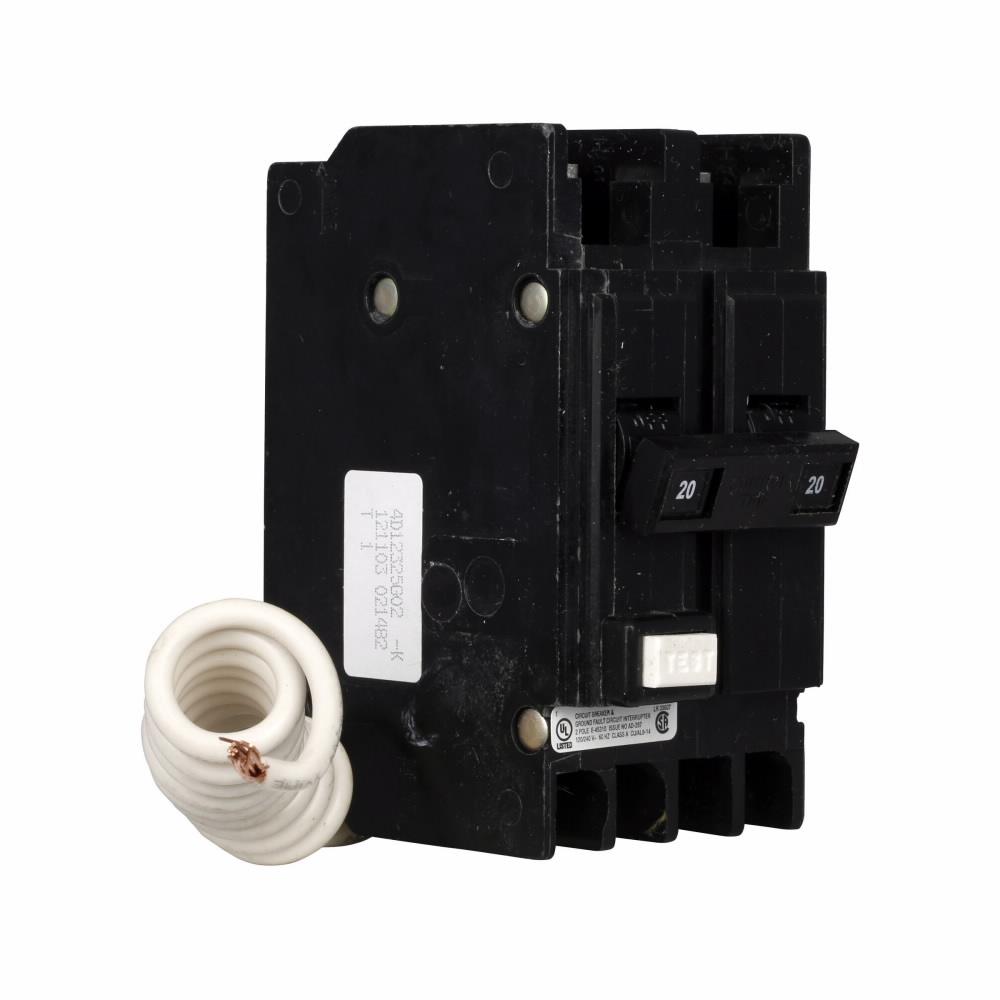 Cutler Hammer QCGFEP2015 Circuit Breaker | 240V 15A 2P 10kA@240V Feed-Thru QUICKLAG