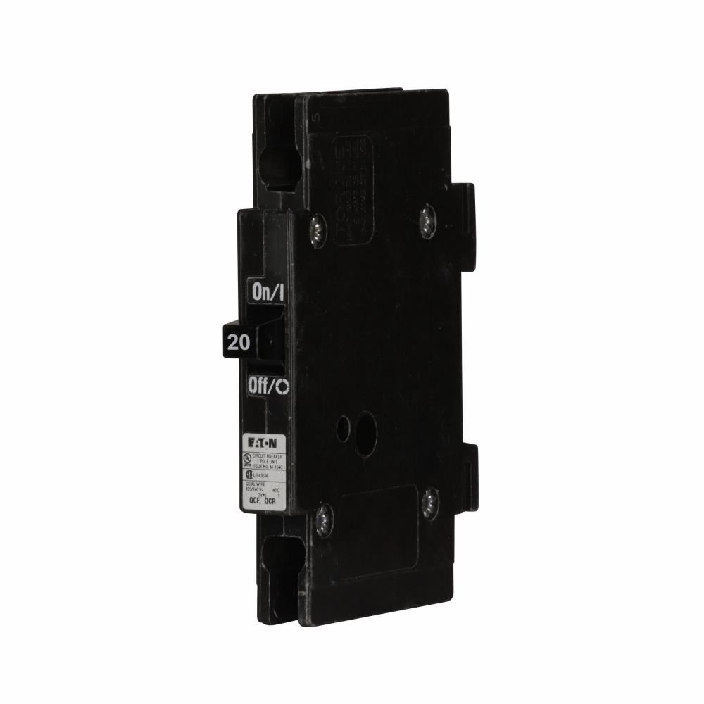Cutler Hammer QCR1020 Circuit Breaker | 120V 20A 1P 22kA@120V Feed-Thru QUICKLAG
