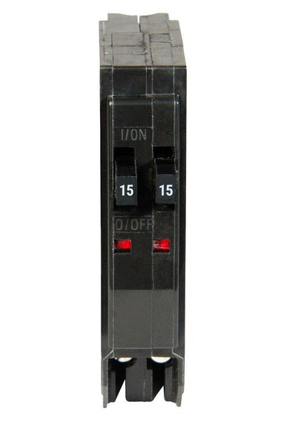 Square D QO1515 Circuit Breaker | 120/240V 15A 2P Plug-In 10kA@120V QO Series