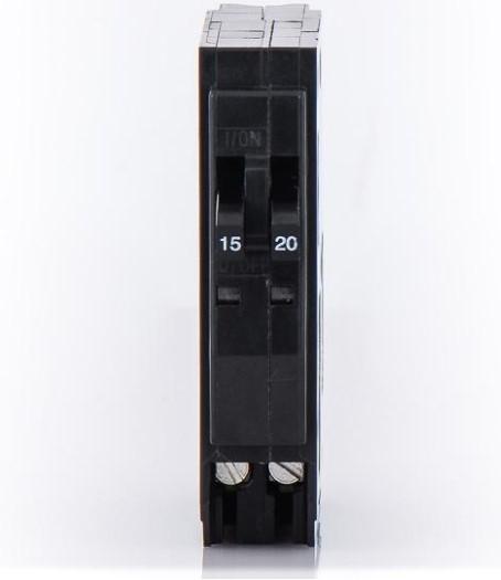 Square D QO1520 Circuit Breaker | 120/240V 20A 2P 10kA@120V Plug-In QO Series