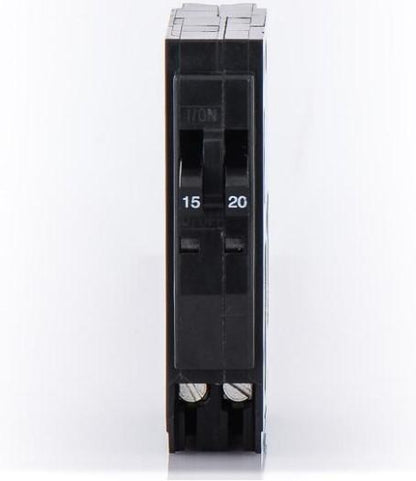 Square D QO1520 Circuit Breaker | 120/240V 20A 2P 10kA@120V Plug-In QO Series