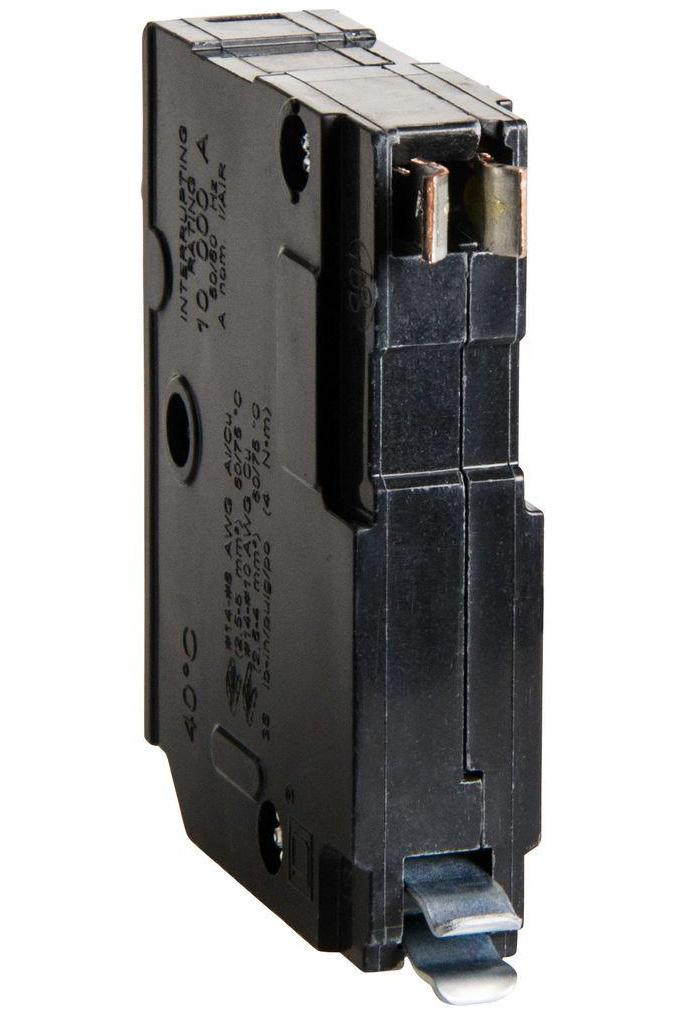 Square D QO120 Circuit Breaker | 120/240VAC 20A 1P 10kA@240V Plug-In QO Series