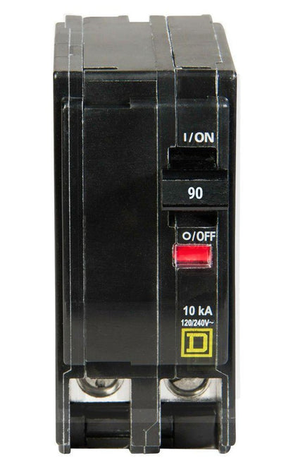 Square D QO290 Circuit Breaker 120/240V 90A 2P 10kA@240V QO Series