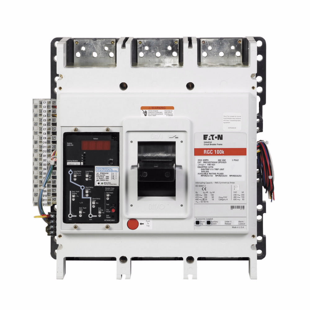 RGC316032E - Eaton/ Cutler Hammer Feed-Thru 1600 Amp 3 Pole Circuit Breaker - Essential Electric Supply