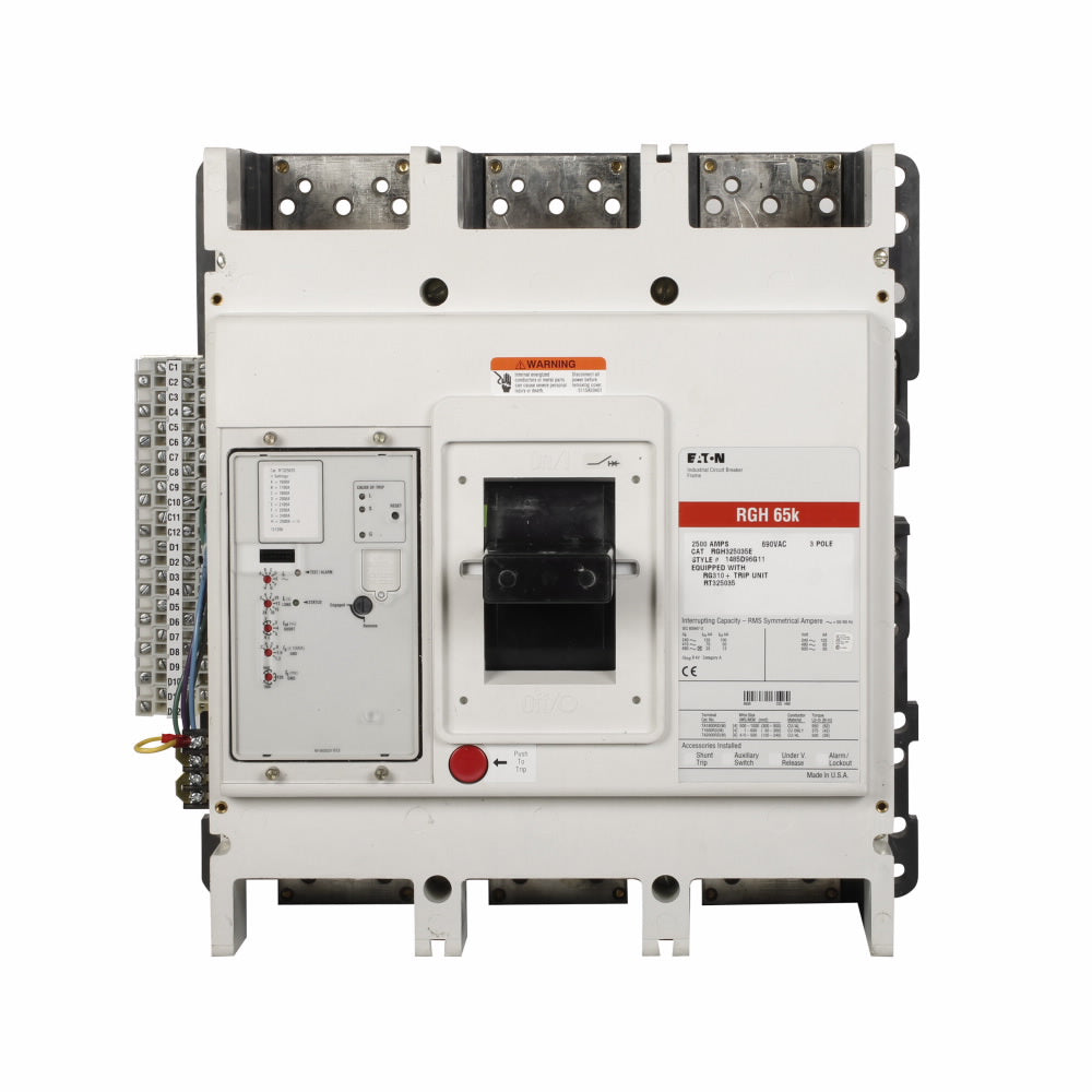 RGH320036EC - Eaton/ Cutler Hammer Bolt-On 2000 Amp 3 Pole Circuit Breaker - Essential Electric Supply