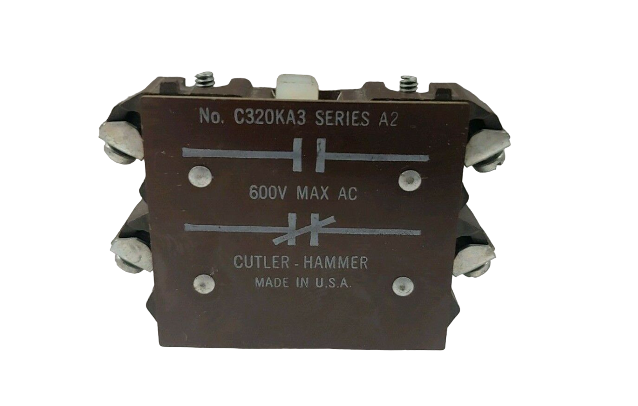 C320KA3 Cutler Hammer Freedom Series Contactor And Motor Starter Auxiliaries - Essential Electric Supply