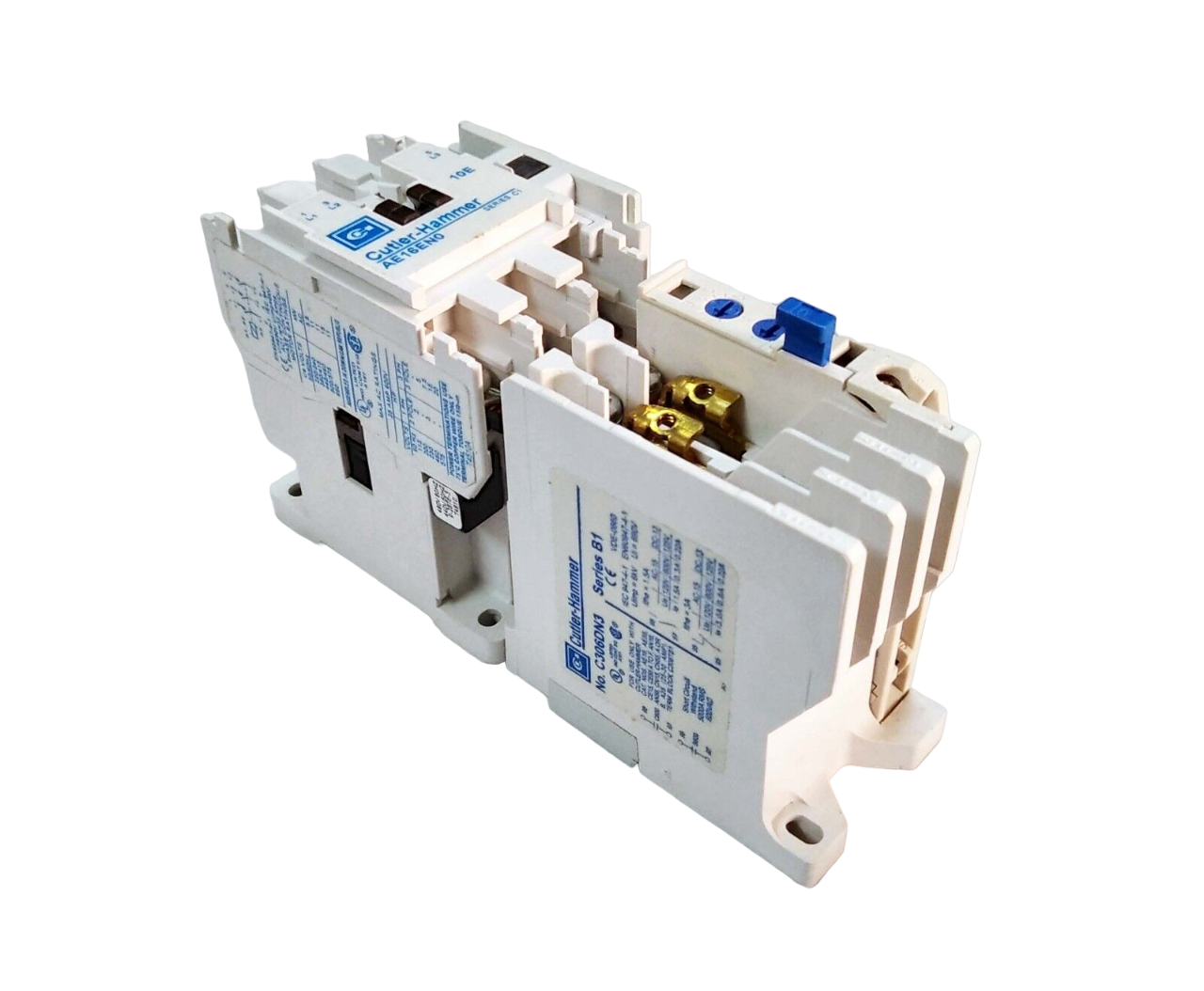 AE16BNS0AC Cutler Hammer Freedom Series Motor Starter 600V 10A 3 Pole Nema 0 120V Cloil - Essential Electric Supply