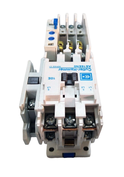 AE16CNS0AC Cutler Hammer Freedom Series Motor Starter 600V 12A 3 Pole Nema 0 120V Cloil - Essential Electric Supply