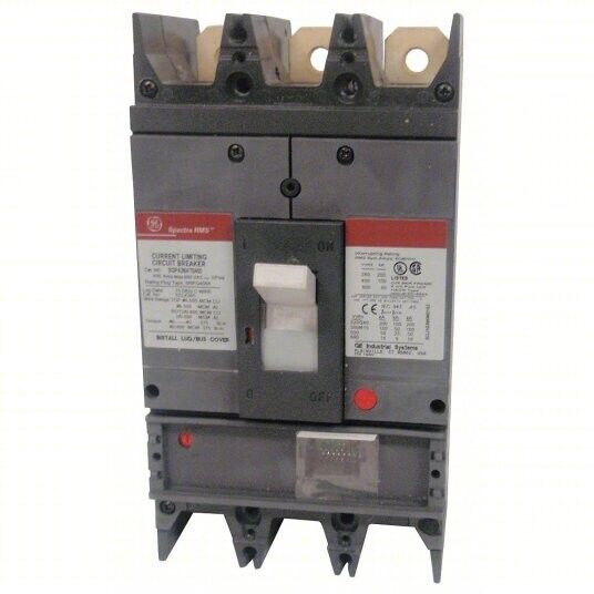 SGPA36AT0600 - General Electric Bolt-On 600 Amp 3 Pole Circuit Breaker - Essential Electric Supply