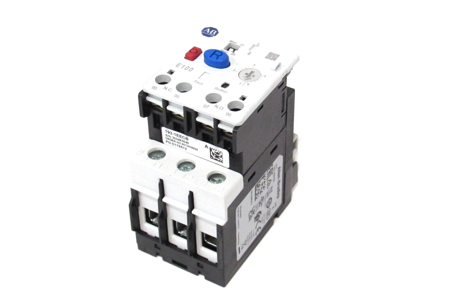 Allen-Bradley 193-1EECB Overload Relay | Motor Control
