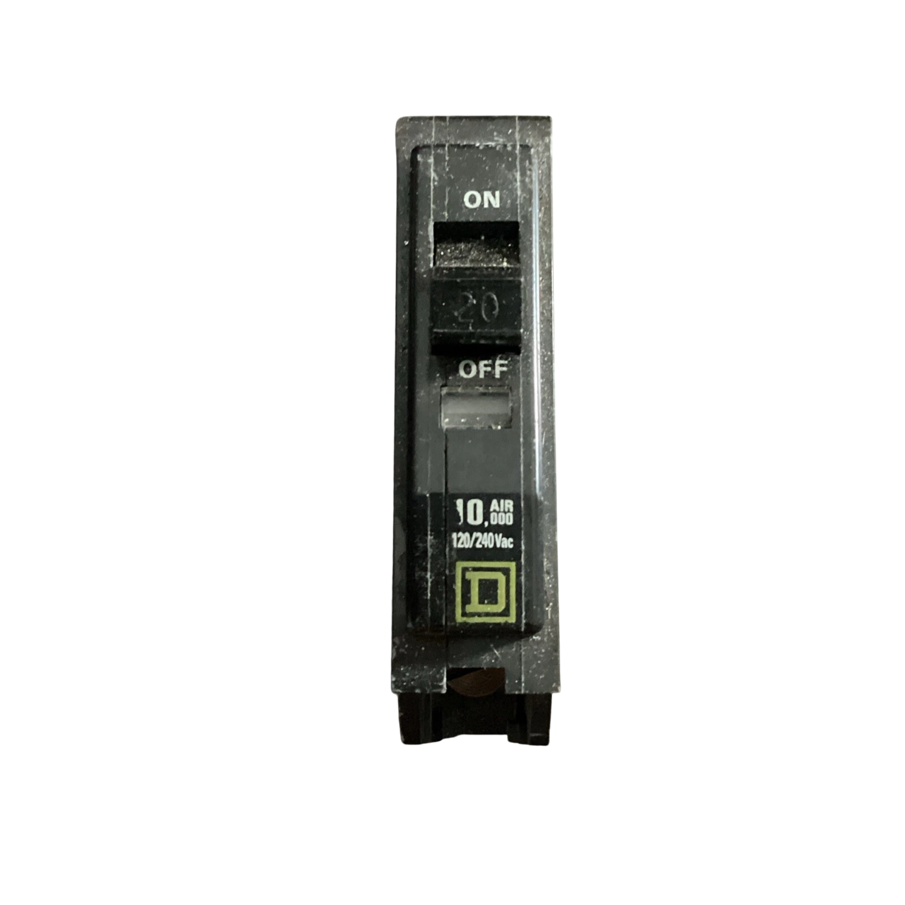 QOT120 Square D Tandem Miniature Circuit Breaker 20 A, 1 Pole, 120/240 Vac