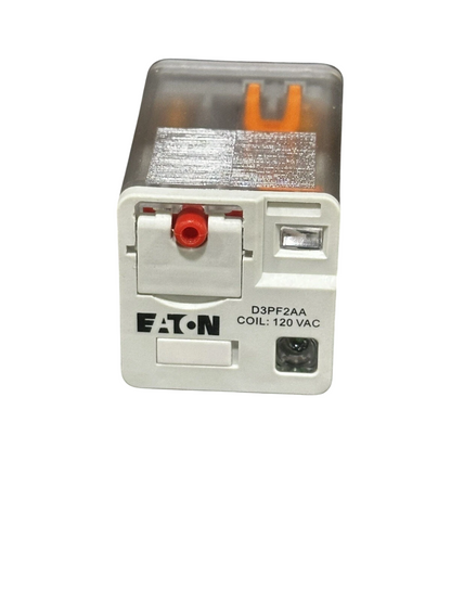 Eaton D3PF2AA Purpose Plug-In Relay | 120V Coil DPDT 16A D Series