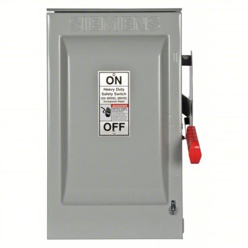 HF367R Siemens 3 Pole 600 V 800A Fusible Disconnect Switch Nema 3R Outdoor - Essential Electric Supply