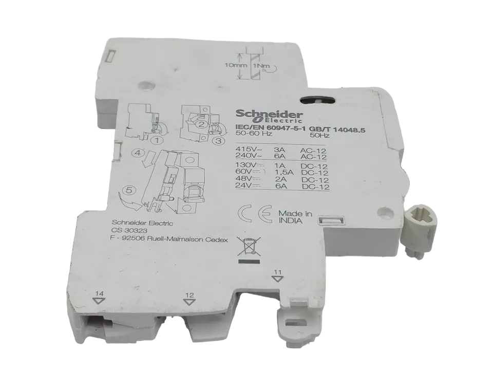 Schneider Electric A9A26924 Circuit Breaker Auxiliary 1NO/NC Acti9