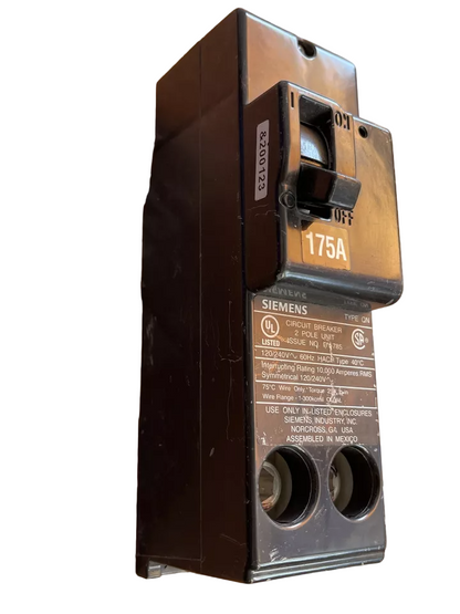 Siemens QN2175H Circuit Breaker | 240V 175A 2P 22kA@240V Q Series