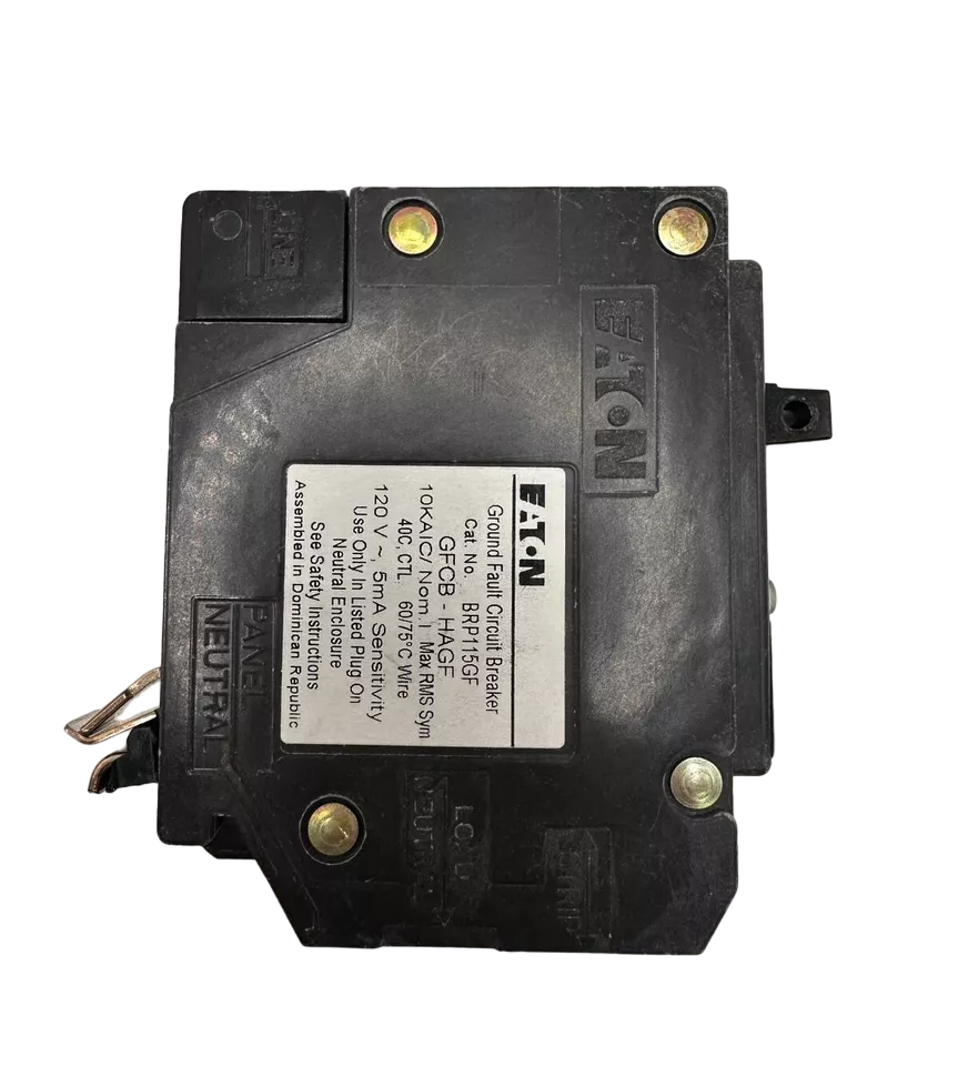 Eaton, Cutler Hammer BRP115GF Circuit Breaker | BR Series BRP 120V 15A