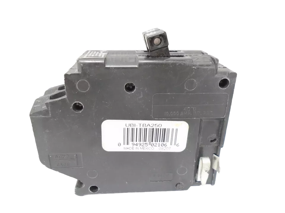 Connecticut Electric UBITBA250 Circuit Breaker | 120/240V 50A 2P 10kA@120V Plug-In Type A