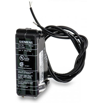 Siemens S01FD60 Circuit Breaker Shunt Trip | 110-120V Sentron Series