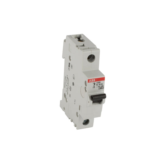 S201-K16 - ABB Feed-Thru 16 Amp 1 Pole Circuit Breaker - Essential Electric Supply