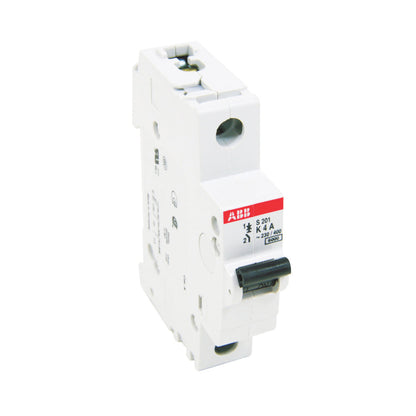 S201-K4 - ABB Feed-Thru 4 Amp 1 Pole Circuit Breaker - Essential Electric Supply