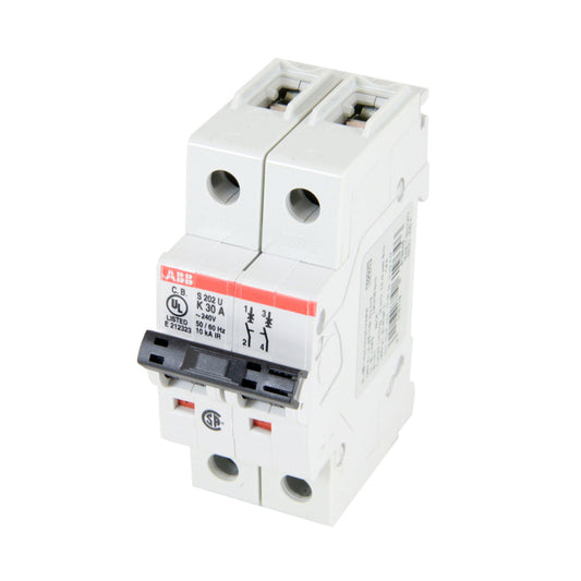 S202U-K30 - ABB Bolt-On 30 Amp 2 Pole Circuit Breaker - Essential Electric Supply