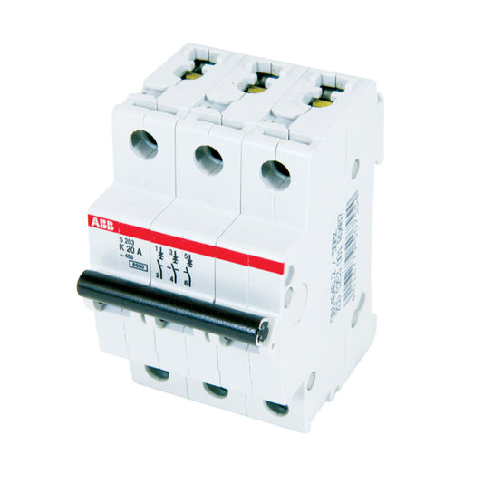 S203-K20 ABB Molded Case Circuit Breaker S 200 Series 20A 480V - Essential Electric Supply
